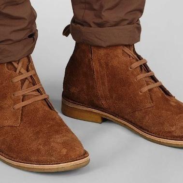 Handmade Mens Suede Leather Boots With Crepe Sole, Mens Suede Ankle ...