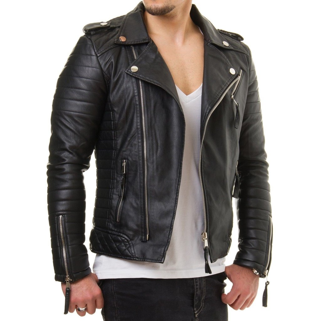 leather man jacket