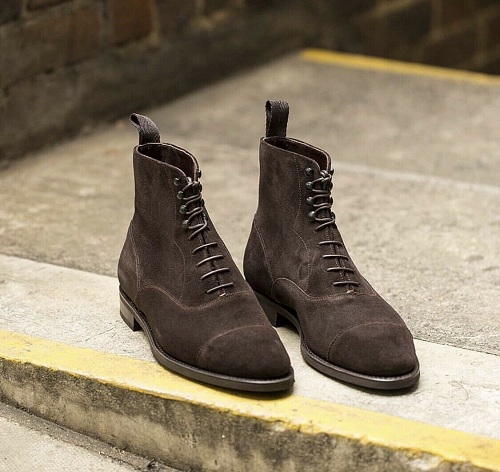 mens cap toe dress boots