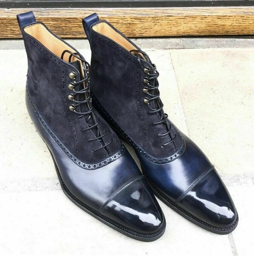 mens lace up dress boot