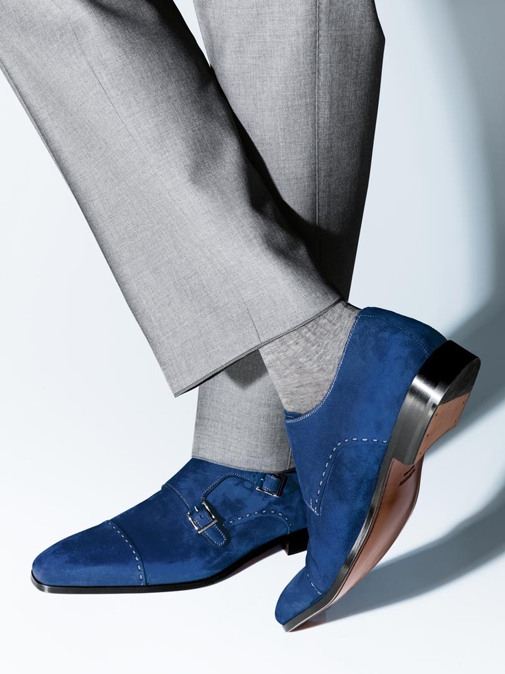 blue suede dress shoes