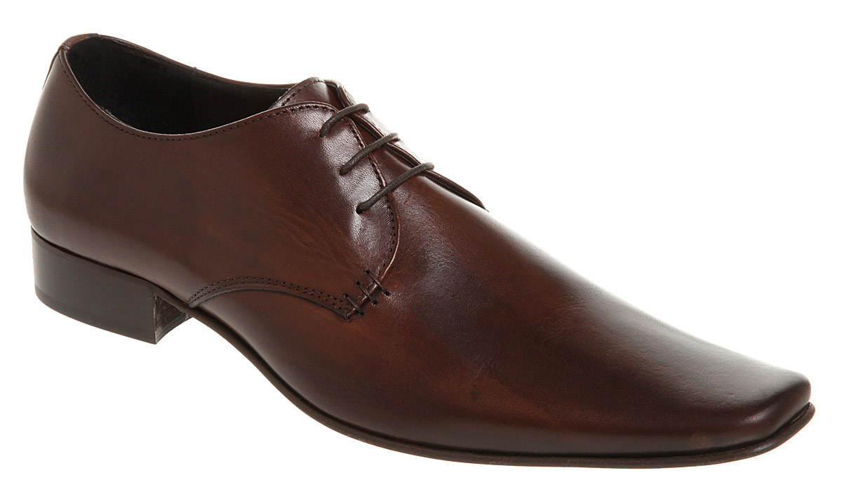 MEN'S BROWN DRESS SHOES, HANDMADE LEATHER SHOES, MEN REAL LEATHER on Luulla