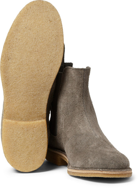gray suede boots mens