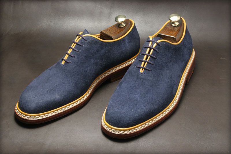 navy blue suede shoes mens