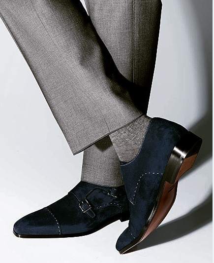 formal navy blue shoes