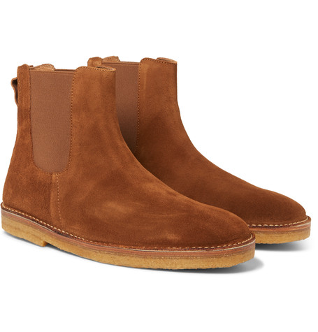 crepe sole chelsea boot mens