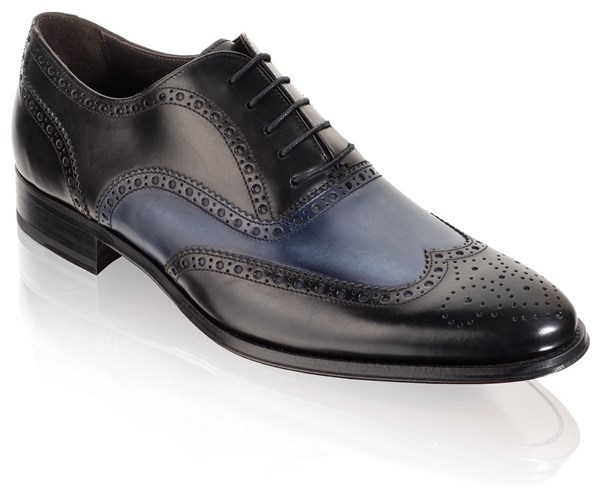 navy blue formal shoes mens