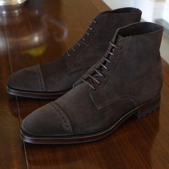 oxford leather boots