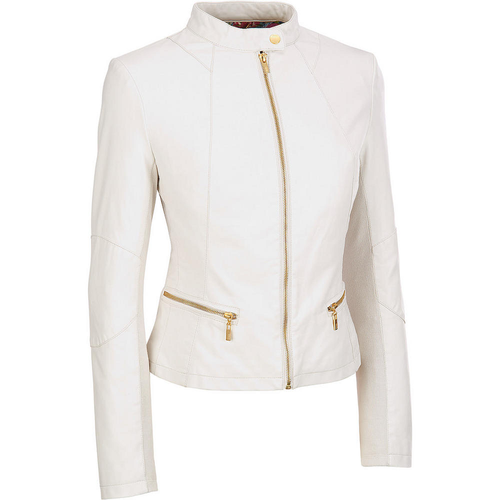 white ladies blazer jacket